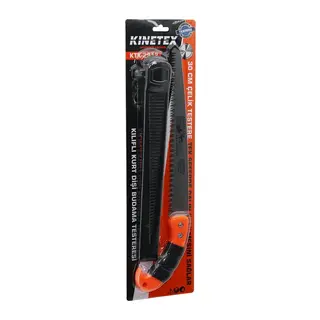 Kurt Dişi 300mm Çelik Budama Testeresi Kılıflı Saplı 30cm Saplı 43cm