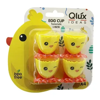 4pcs Yumurtalık Emoji Desen Renkli Plastik Civciv Ayaklı Kırık Yumurta Kabuk Model