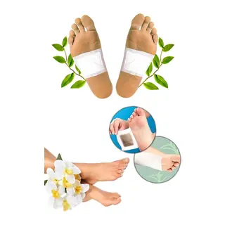 Toksin Atıcı Detox Ayak Bandı 10 Adet