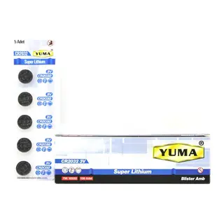 Ym-9 Cr-2032 Para Pil Lityum 3v 5li Kart