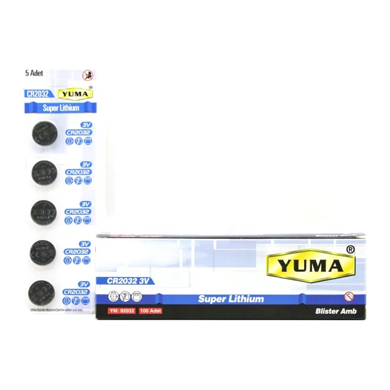 Ym-9 Cr-2032 Para Pil Lityum 3v 5li Kart