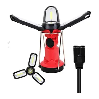 Polizei P-8801 Şarjlı Katlanabilir 3xcob Led+ 3w Led Çok Fonksiyonlu Kamp Feneri