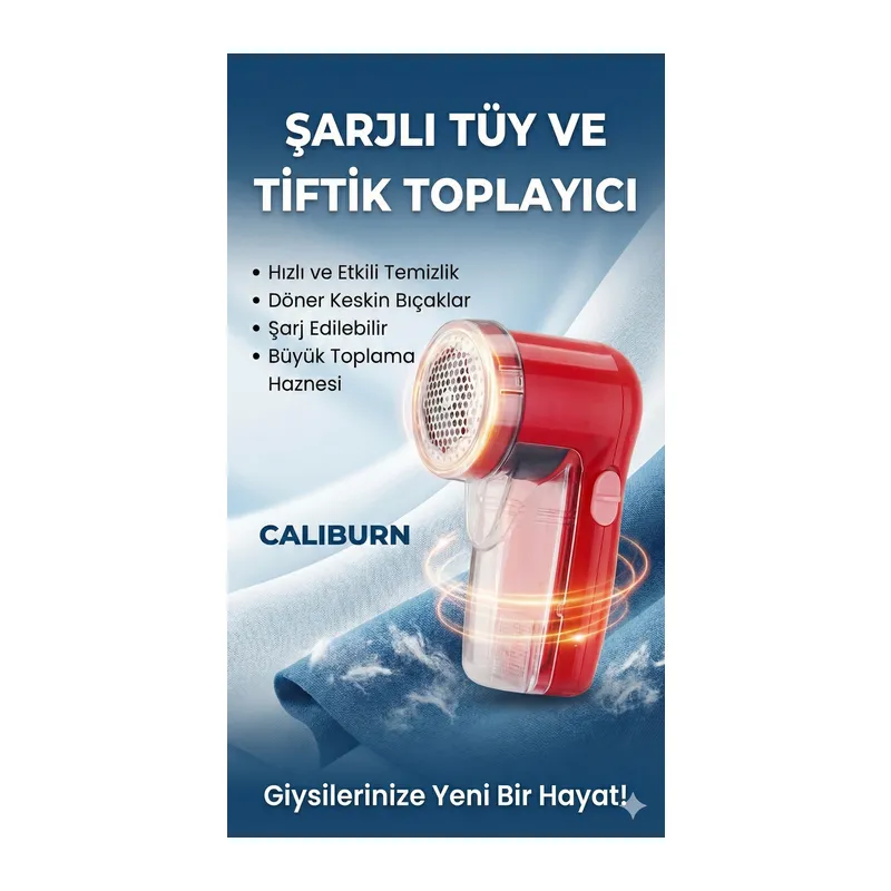 Şarjlı Kazak Tüy Toplama Makinesi
