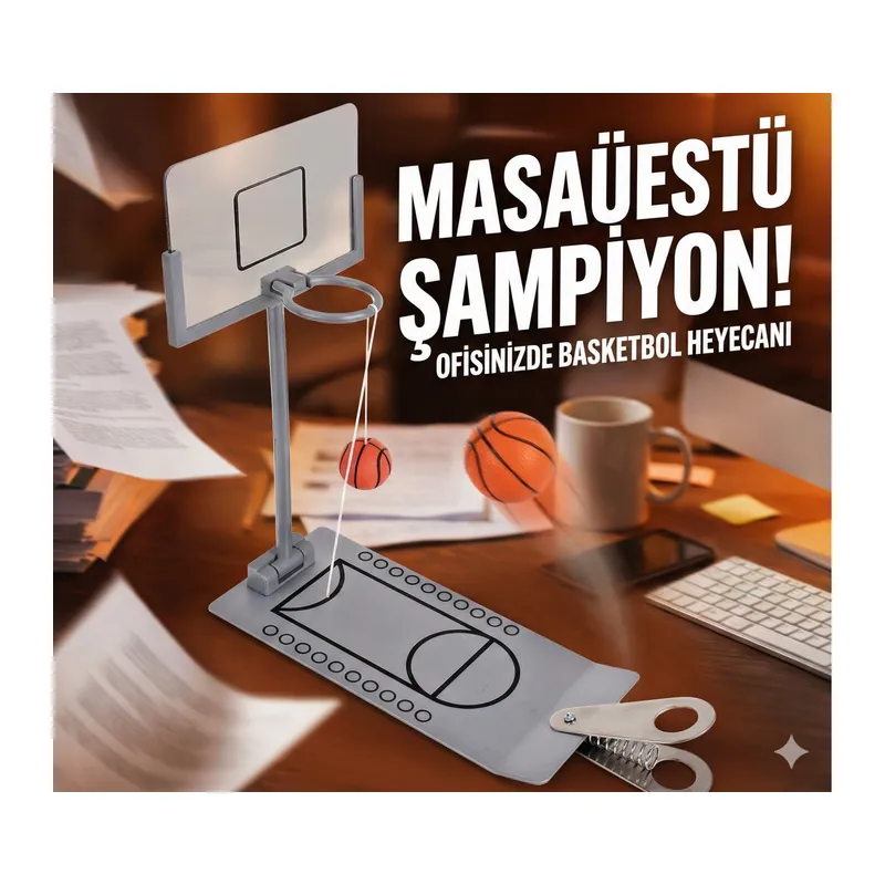 Masaüstü Metal Basketbol Oyunu