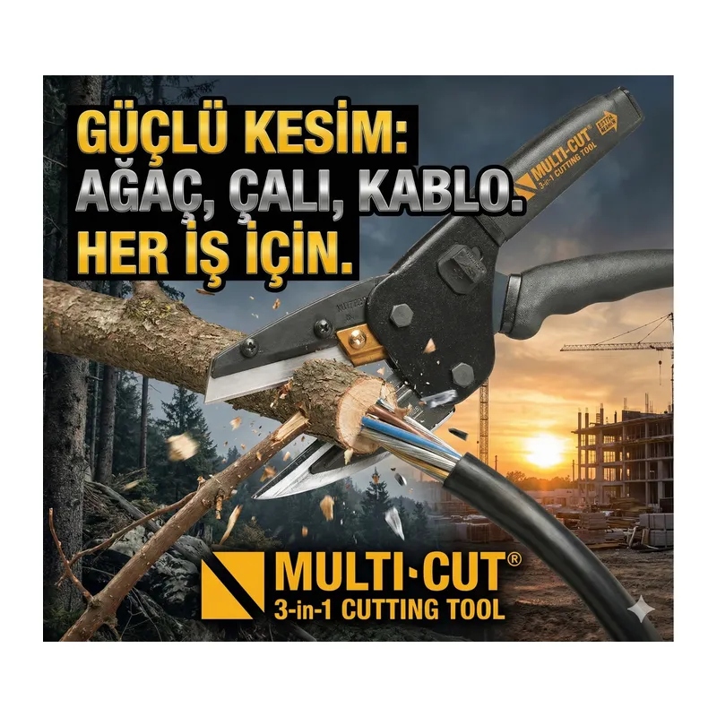 Multi Cutter Kalın Ve Sert Malzeme Kesme Aleti