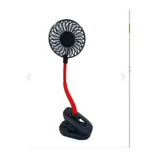 Portatif Işıklı Mini Klipsli Fan