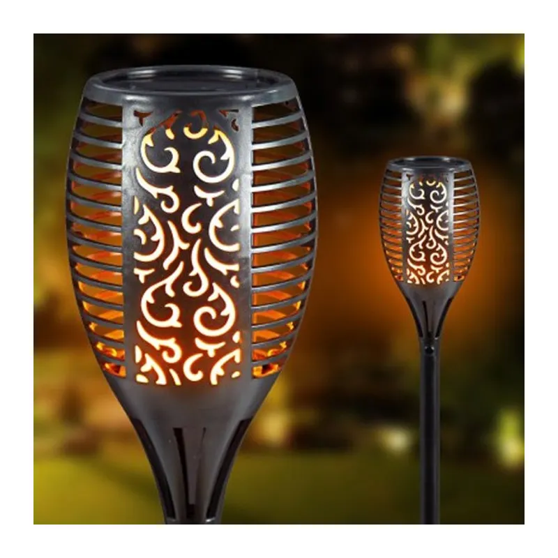 Alev Efektli Solar Bahçe Lambası (51 Cm)
