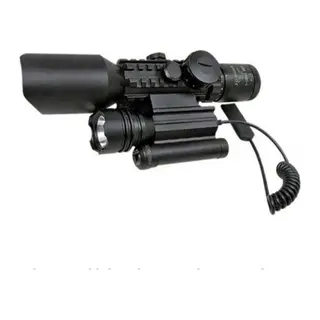 3-10x42 Zoomlu Av Dürbünü Lazer Zenon Fenerli M9