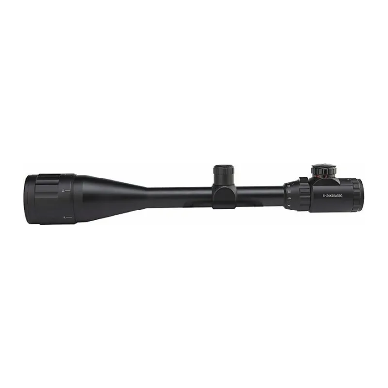 6-24x50 Aoe Av Dürbünü Çift Işık Kırmızı Yeşil Kaynaklı Zoomlu