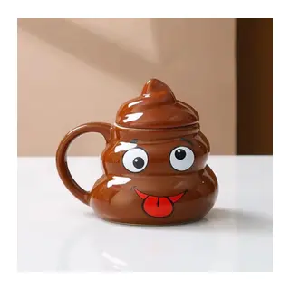 Şakacı Poo Kupa Bardak