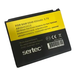 Sertec - Samsung D848/d840 Uyumlu Batarya