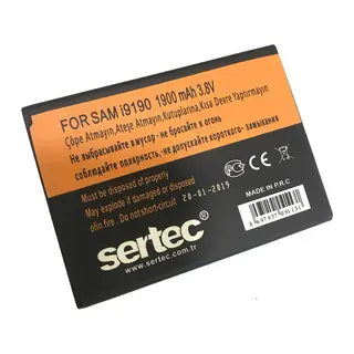 Sertec - Samsung Galaxy S4 Mını İ9190 / J1 2016 Uyumlu Batarya