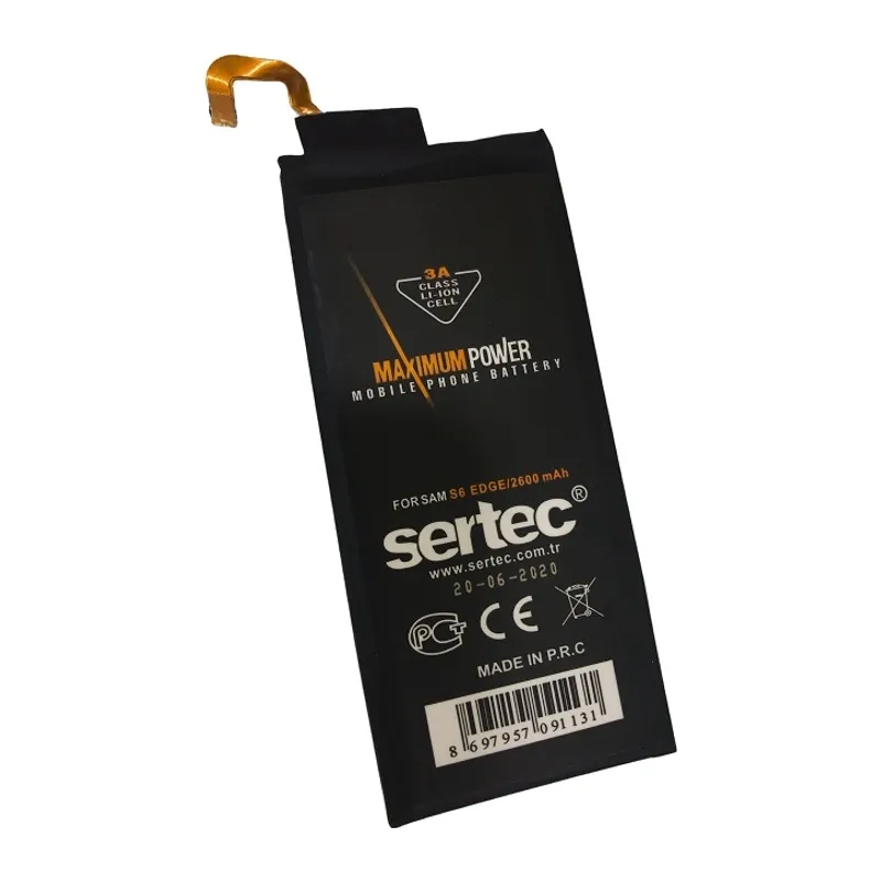 Sertec - Samsung Galaxy S6 Edge Uyumlu Batarya