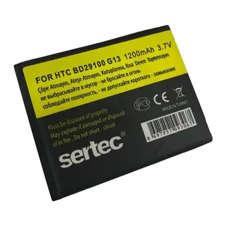 Sertec - Htc Hd3 - G13 / Bd29100 Uyumlu Batarya