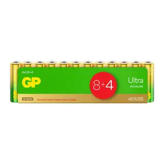 Gp Ultra Alkalin Aa Kalem Pil 12'li Paket
