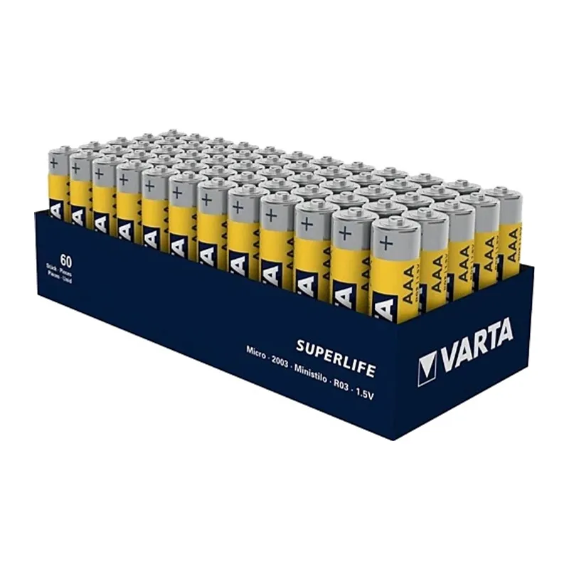 Varta Aaa Çinko Karbon Super Lıfe (60lı Paket)
