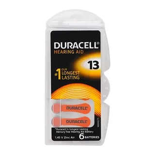 Duracell 13 Numara İşitme Cihazı Pili 6'lı Paket