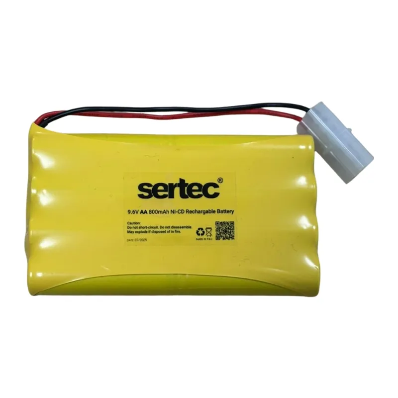 Sertec 9.6v 8s1p Aa 800 Mah Kablo + Tamiya Konnektörlü Oyuncak Pili