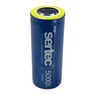 Sertec Icr26650 Li-ıon 3.7v 5000mah 3c Şarjlı Pil