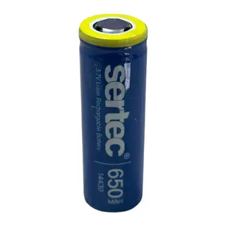 Sertec 3.7v Li-ion 14430 - 650 Mah 1c Şarjlı Pil