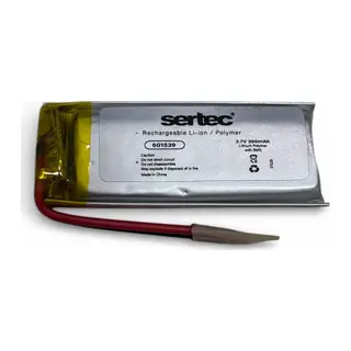 Sertec 601539 3.7v 300 Mah Li-polymer Pil (devreli/1.5a)