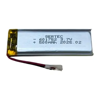 Sertec 601752 3.7v 500 Mah Li-polymer Pil (devreli/1.5a)