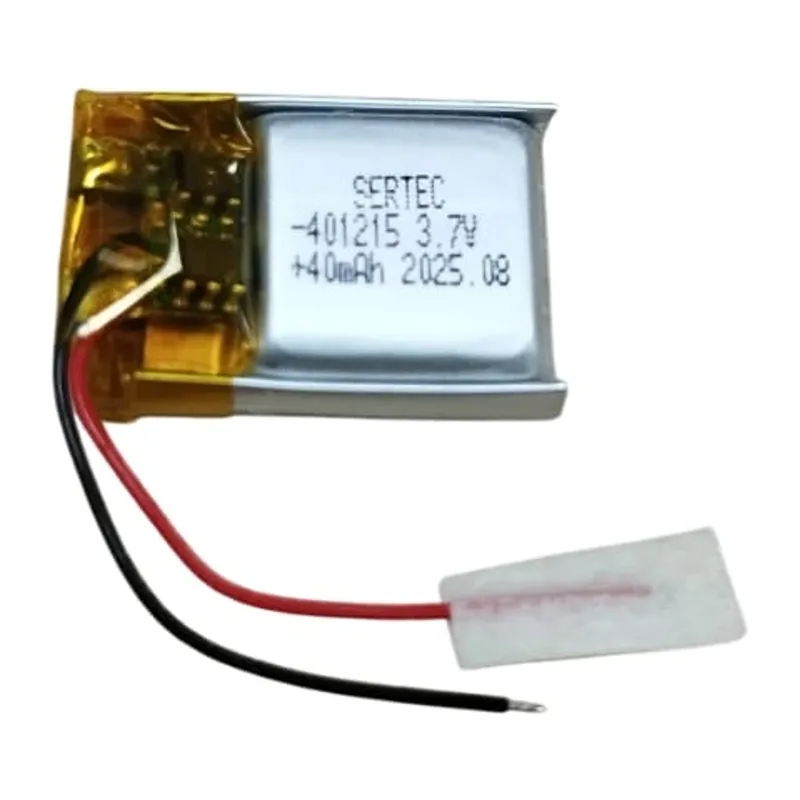 Sertec 401215 3.7v 40 Mah Li-polymer Pil (devreli/1.5a)
