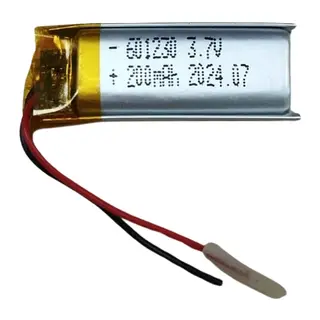 Sertec 601230 3.7v 200 Mah Li-polymer Pil (devreli/1.5a)