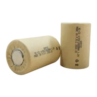 Sertec 1.2v Ni-cd 4/5 Sc 1000 Mah Kağıt Şarjlı Pil 3c (başsız/flat Head)