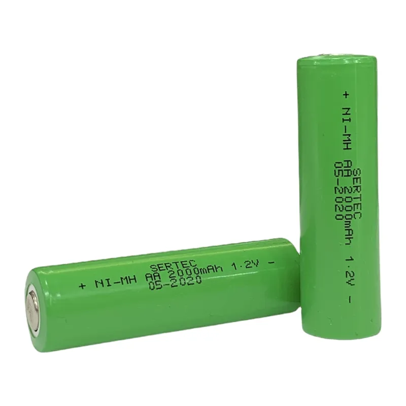 Sertec 1.2v 2000 Mah - Aa - Ni-mh Şarjlı Pil - (başsız / Flat Head)