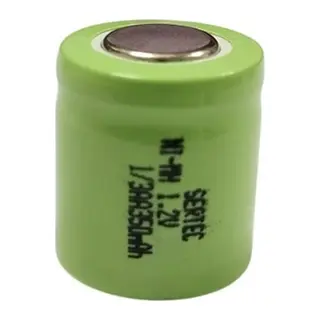 Sertec - 1.2v 350 Mah - 1/3aa - Ni-mh Şarjlı Pil - (başsız / Flat Head)