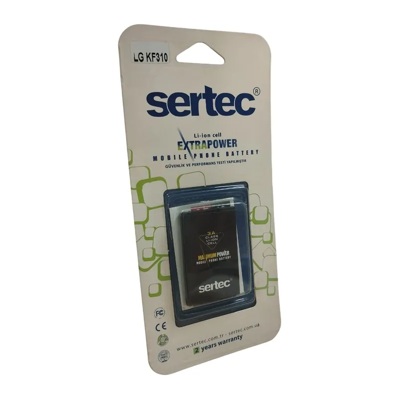 Sertec - Lg Kf310 Uyumlu Batarya