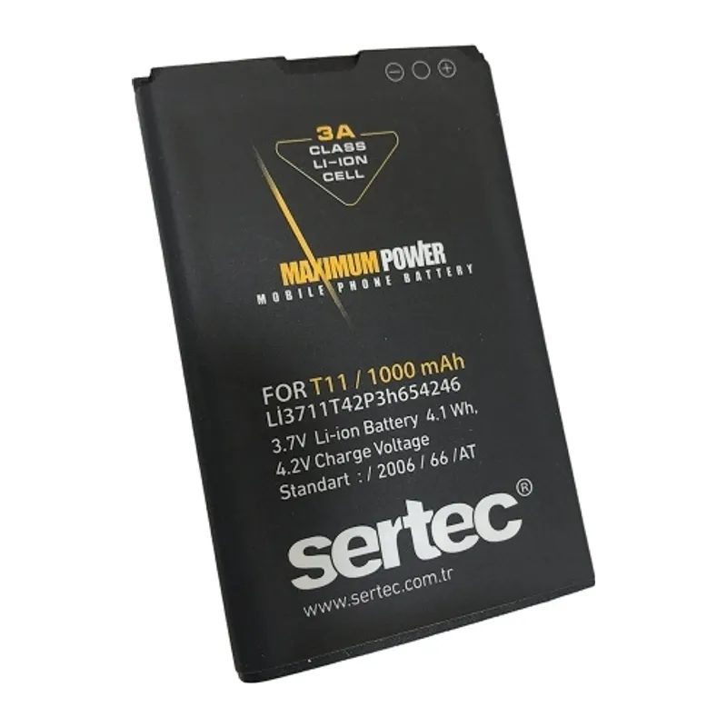 Sertec - Turkcell T-11 Uyumlu Batarya