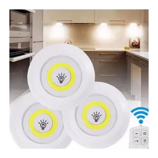 Uzaktan Kumandalı Yapışkanlı Led Spot Lamba Wt-364