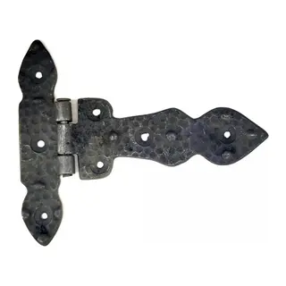 Antika Tarz Dekoratif Pirinç Kuyruklu Düğmeli Menteşe No1 - 117x142 Mm, Oksit