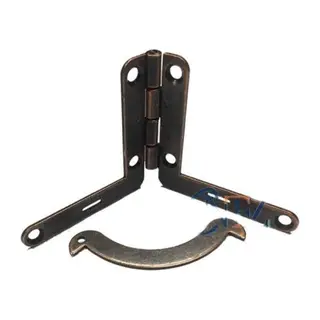 Makaslı Menteşe - 16x36x76mm, Oksit, 1 Adet