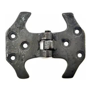 Antika Tarz Dekoratif Pirinç Fit Menteşe - 67 Mm, Oksit