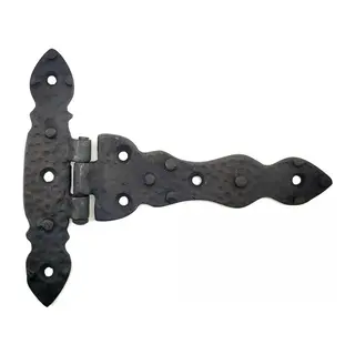 Antika Tarz Dekoratif Pirinç Kuyruklu Düğmeli Menteşe No2 - 138x167 Mm, Oksit