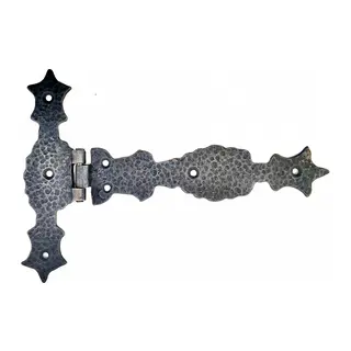 Antika Tarz Dekoratif Pirinç Kuyruklu Zambak Menteşe - 175x248 Mm, Oksit