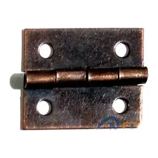 Tavla Menteşesi 3cm, No:1/4 - Oksit, 1 Adet