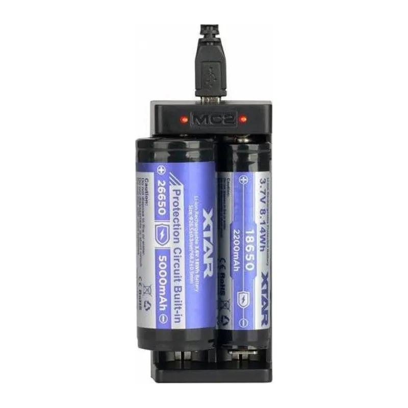 Xtar Mc2 İkili Li-ion Pil Şarj Cihazı