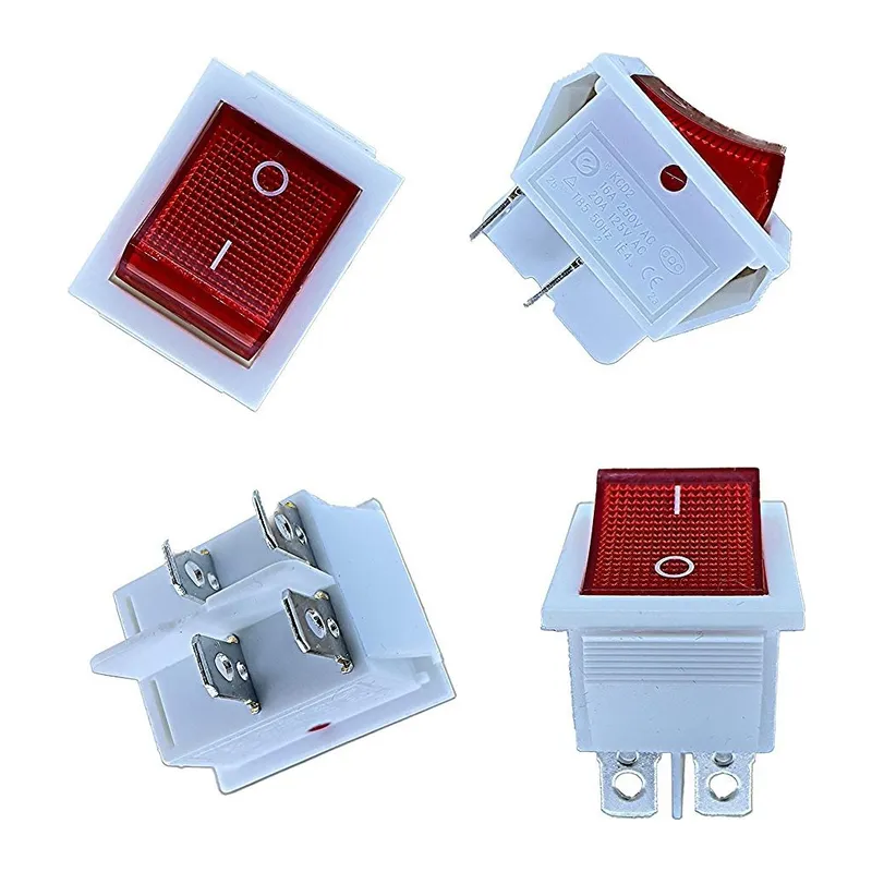 Ic-104b Geniş Işıklı Anahtar On-off Beyaz Kasa