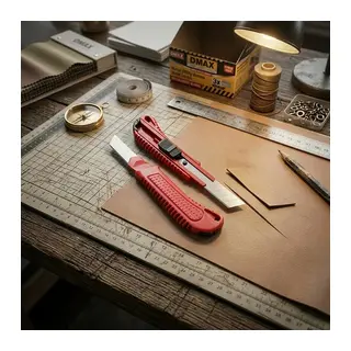 Metal Maket Bıçağı / Falçata - Otomatik Kilitli