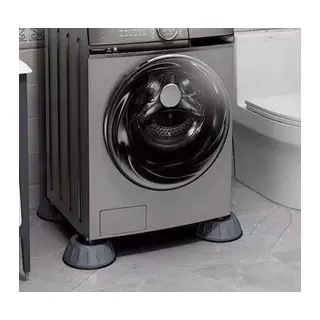 Çamaşır Makinesi Kayma Ve Titreşim Engelleyici - Gürültü Emici Aparatlar 4 Lü Set