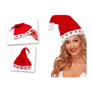 Yılbaşı Özel Işıklı Noel Baba Şapkası