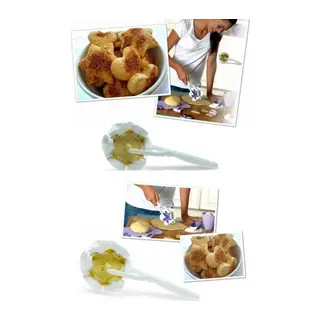 Kurabiye Ruleti - Çiçek - Kalp - Üçgen - Muffin Şekillerinde Kurabiye Şekillendirici