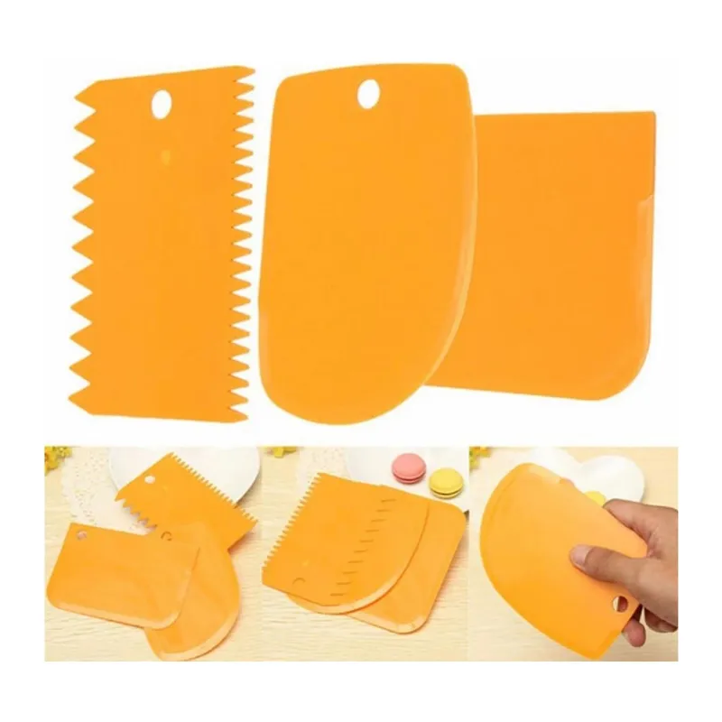 Hamur Şekillendirici Kesici Kazıyıcı Pasta Kek Dekorasyon Seti