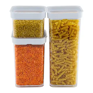 Vakumlu Kare Saklama Kabı - 0,50 Litre