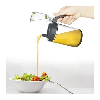 Cam Yağdanlık - Kulplu Sirkelik Sosluk 660ml