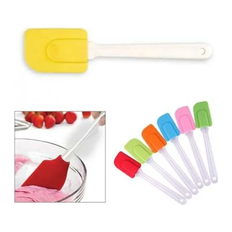 Renkli Silikon Spatula - Büyük